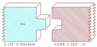 Door Cope & Stick 2-1/4" - 5 Door Cope & Stick 2-1/4" - 5