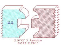 Door Cope & Stick 2-9/32"