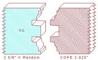  Door Cope & Stick 2-5/8"