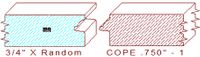 Door Cope & Stick 3/4" - 1 Door Cope & Stick 3/4" - 1