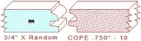 Door Cope & Stick 3/4" - 10