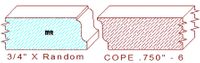 Door Cope & Stick 3/4" - 6