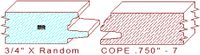 Door Cope & Stick 3/4" - 7 Door Cope & Stick 3/4" - 7