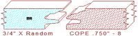 Door Cope & Stick 3/4" - 8