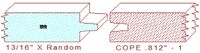 Door Cope & Stick 13/16" - 1 Door Cope & Stick 13/16" - 1