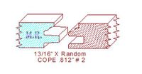 Door Cope & Stick 13/16" - 2 Door Cope & Stick 13/16" - 2