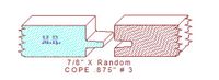 Door Cope & Stick 7/8" - 3 Door Cope & Stick 7/8" - 3