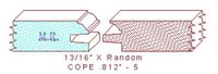 Door Cope & Stick 7/8" - 5 Door Cope & Stick 7/8" - 5