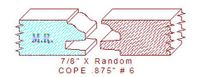 Door Cope & Stick 7/8" - 6