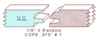 Door Cope & Stick 7/8" - 7 Door Cope & Stick 7/8" - 7