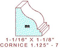 Cornice 1-1/8" - 7