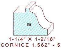 Cornice 1-9/16" - 5 Cornice 1-9/16" - 5