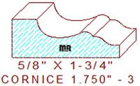 Cornice 1-3/4" - 3