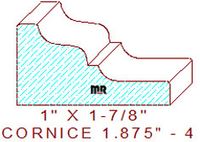 Cornice 1-7/8" - 4