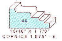 Cornice 1-7/8" - 5 Cornice 1-7/8" - 5