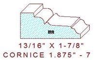 Cornice 1-7/8" - 7 Cornice 1-7/8" - 7
