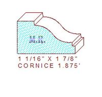 Cornice 1-7/8" Cornice 1-7/8"