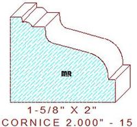 Cornice 2" - 15 