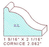 Cornice 2- 1/16"