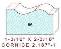 Cornice 2-3/16" - 1 Cornice 2-3/16" - 1