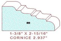 Cornice 2-15/16"