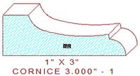 Cornice 3" - 1