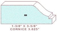 Cornice 3-5/8" Cornice 3-5/8"