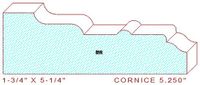 Cornice 5-1/4" Cornice 5-1/4"
