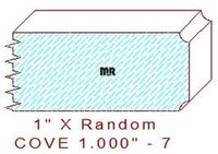 Cove 1" - 7 Cove 1" - 7