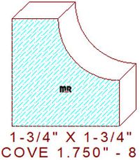 Cove Moulding 1-3/4" - 8