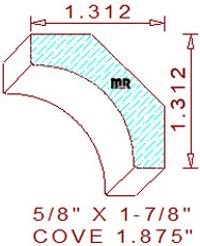 Cove Moulding 1-7/8" Cove Moulding 1-7/8"