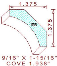 Cove Moulding 1-15/16"