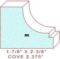 Cove Moulding 2-3/8"