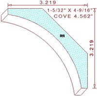 Cove Moulding 4-9/16"