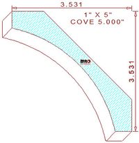 Cove 5" Cove 5"