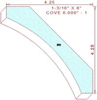 Cove 6" - 1 Cove 6" - 1