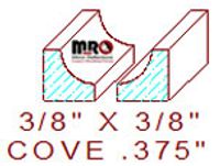 Cove 3/8" Cove 3/8"