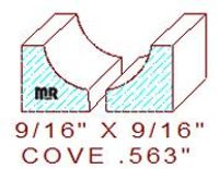 Cove 9/16" Cove 9/16"