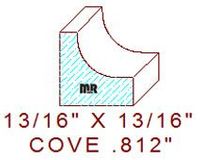Cove 13/16" Cove 13/16"