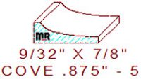 Cove 7/8" - 5 Cove 7/8" - 5