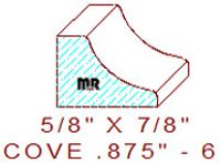 Cove 7/8" - 6 Cove 7/8" - 6