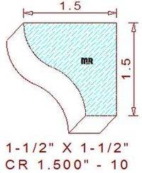Crown 1-1/2" - 10 Crown 1-1/2" - 10