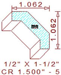 Crown 1-1/2" - 5 Crown 1-1/2" - 5