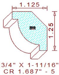 Crown 1-11/16" - 5