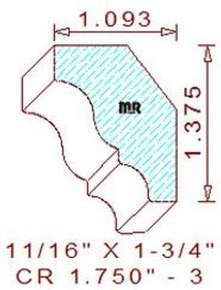 Crown 1-3/4" - 3 Crown 1-3/4" - 3