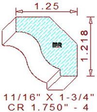 Crown 1-3/4" - 4 Crown 1-3/4" - 4