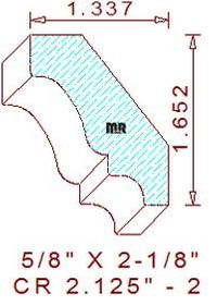 Crown 2-1/8" - 2 Crown 2-1/8" - 2