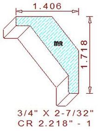 Crown 2-7/32" - 1 Crown 2-7/32" - 1