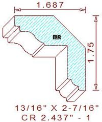 Crown 2-7/16" - 1 Crown 2-7/16" - 1