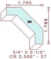 Crown 2-1/2" - 27 Crown 2-1/2" - 27